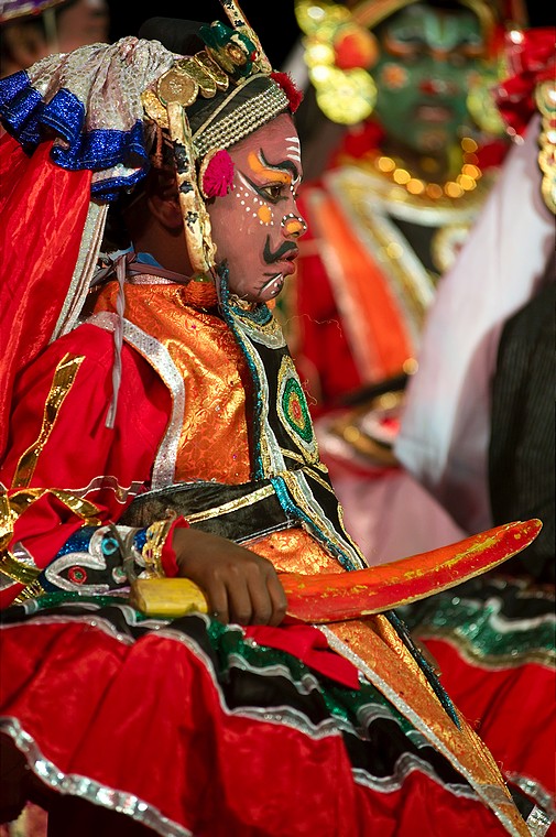 Tiruvannamalai Thandalam Dhakshinamurthi Group (Therkkoothu) (Mamallapuram Dance Festival 2012 - Folk dance)